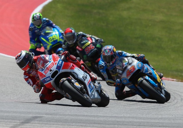 MotoGP - Márquez fait la passe de 5 à Austin. Rossi prend les commandes du Championnat.