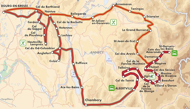 Kawasaki vous propose de découvrir les routes du Tour de France.