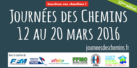 23ème Journées des Chemins - Partez au secours des sentiers oubliés !