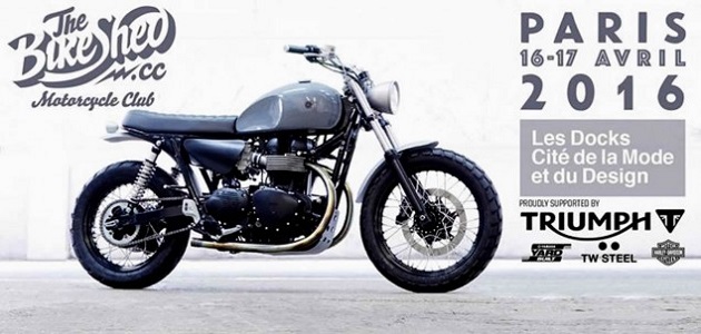 Harley Davidson s'expose au Bike Shed.