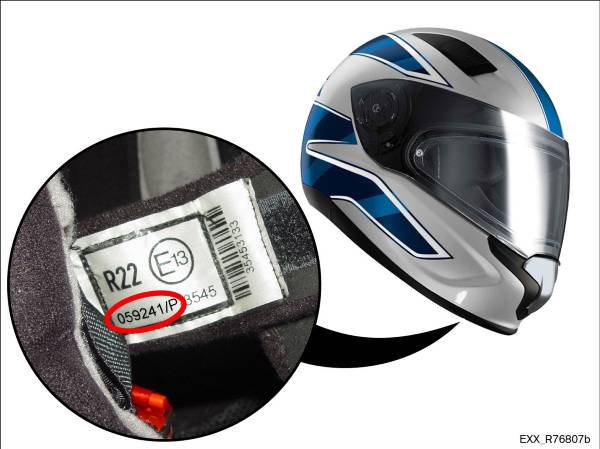 BMW rappelle ses casques 'BMW Helmet Sport'.