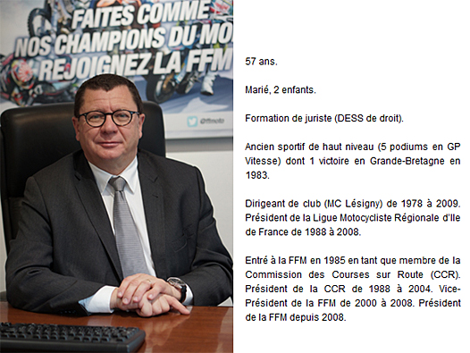 Jacques Bolle reconduit à la tête de la FFM.