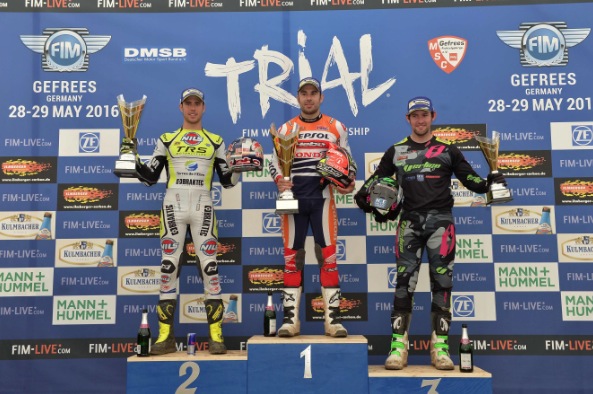 Trial - Doublé Bou en Allemagne.