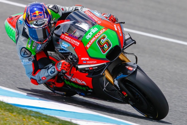 Stefan Bradl en WSBK en 2017 avec Honda et Nicky Hayden.