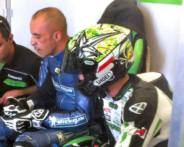Le casque de Fabrice Auger volé pendant le Bol d'or.