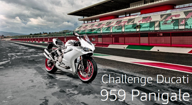 Ducati présente le Challenge 959 Panigale 2018.