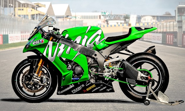 Kawasaki lance un jeu-concours pour la déco de son team d'Endurance SRC #11.