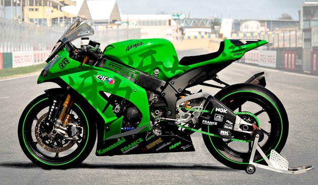 Kawasaki lance un jeu-concours pour la déco de son team d'Endurance SRC #11.