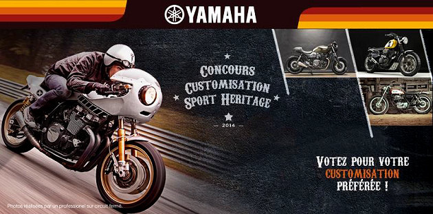 Yamaha lance un concours de personnalisation pour sa gamme Sport Heritage.