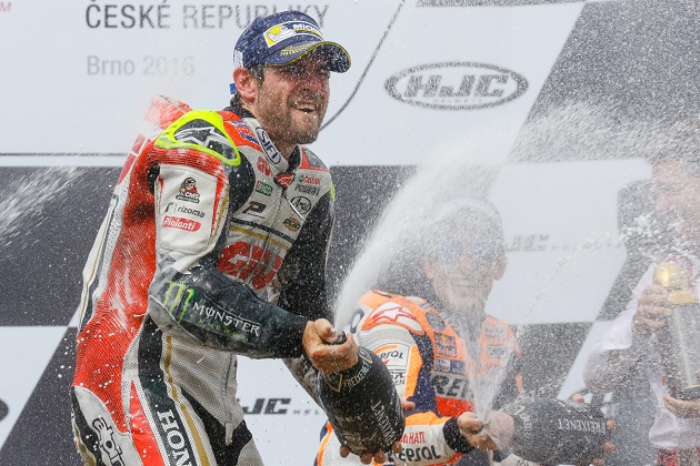 MotoGP - Cal Crutchlow remporte son premier Grand Prix à Brno ! Baz 4ème.