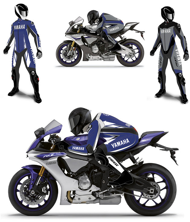 Dainese assortit une combarde à la nouvelle R1.