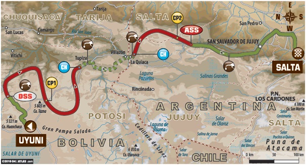 Dakar 2016 / Etape 7 - Antoine Meo remporte sa première étape !