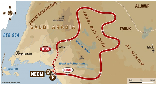 Dakar 2020 / Etape 3 - Brabec fait coup double.
