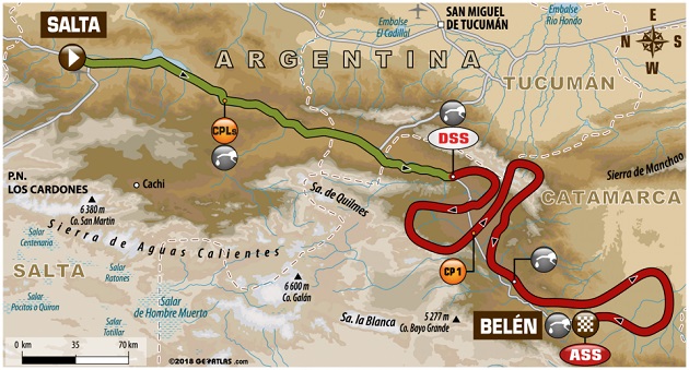 Dakar 2018 / Etape 10 - De Beveren perd son Dakar dans l'enfer des rios argentins.