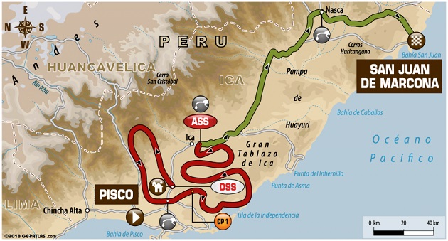 Dakar 2018 / Etape 3 - Sunderland reprend la main. Barreda sombre.