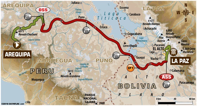 Dakar 2018 / Etape 6 - La 1ère pour Meo.