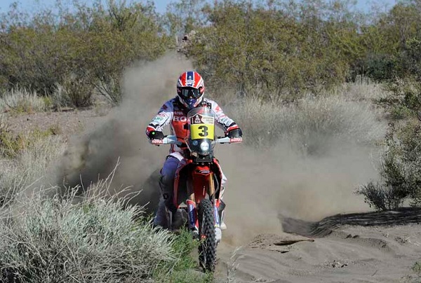 Dakar 2014 / Etape 2 : Sunderland rejoint les grands.