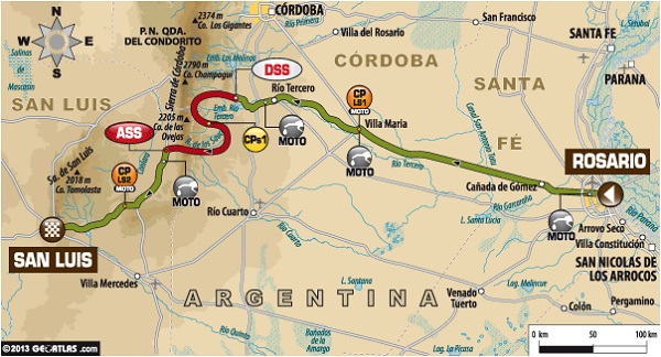 Dakar 2014 / Etape 1 : Barreda ouvre le score.