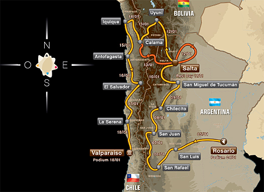 J-5 avant le coup d'envoi du Dakar 2014 !