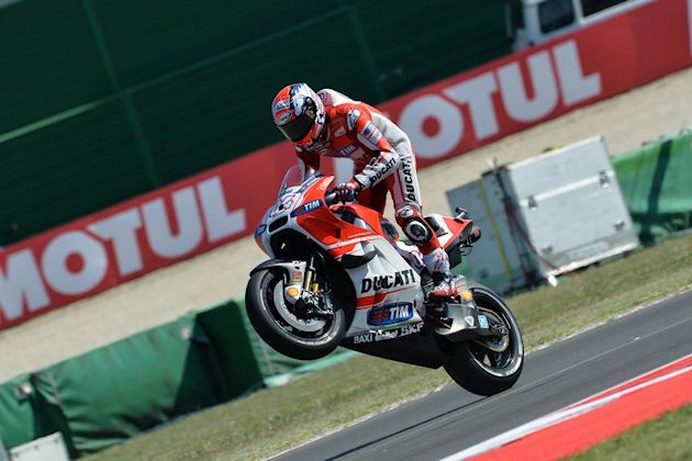 MotoGP / Saint Marin Qualifs - Lorenzo, Márquez et Rossi en première ligne.