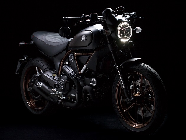 Le Ducati Scrambler en édition limitée Italia Independent.