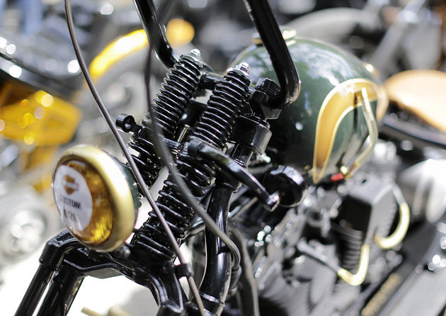 10 000 motos à l'Euro Festival Harley-Davidson 2015.