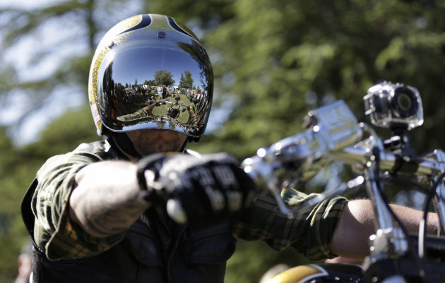 10 000 motos à l'Euro Festival Harley-Davidson 2015.
