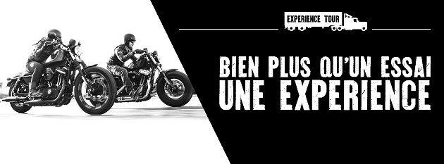 Harley Davidson - L'Experience Tour 2016 bientôt sur les routes de France.