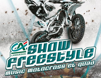 Show Freestyle Motocross le 21 mai 2016 à Montpellier.