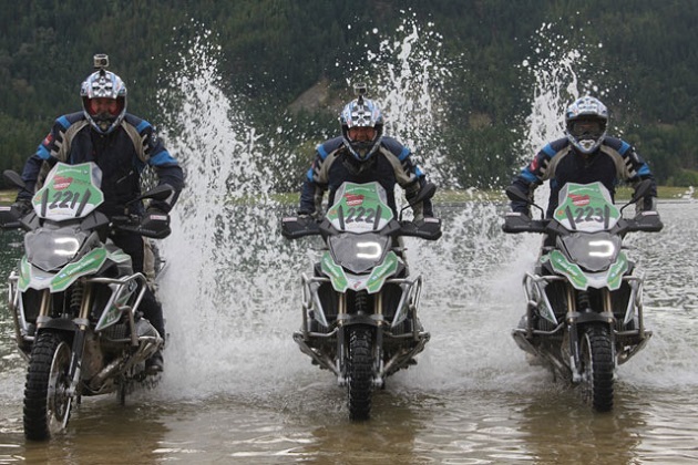 Coup d'envoi imminent du BMW GS Trophy 2016.