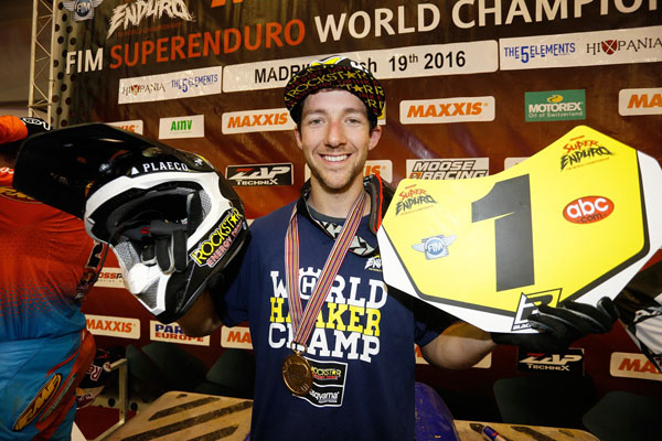SuperEnduro - Colton Haaker, nouveau Champion du Monde.