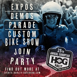 Le 25ème European HOG Rally s'installe en juin sur la côte adriatique.