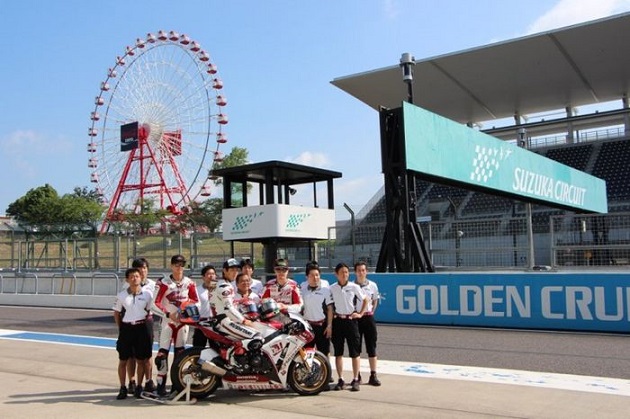 Les pilotes Honda prêts pour les 8 Heures de Suzuka.