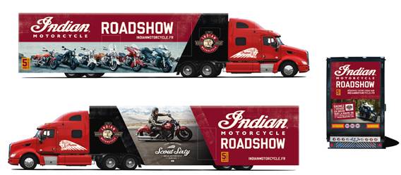 Le Roadshow Indian / Victory Motorcycle repart sur les routes en 2016.