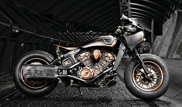 Indian met en place un concours custom basé sur la Scout.