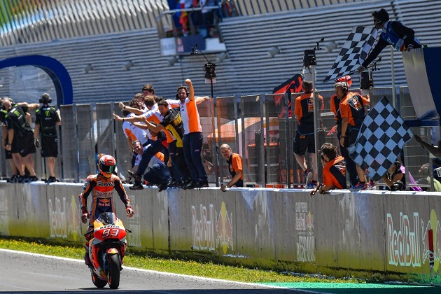 MotoGP / Jerez - Marquez vainqueur, Zarco second du Championnat !