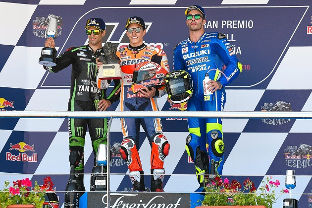 MotoGP / Jerez - Marquez vainqueur, Zarco second du Championnat !