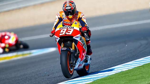MotoGP / Jerez Qualifs - Quatrième pole consécutive pour Marc Márquez .