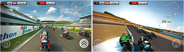 Le jeu officiel SBK 2015 arrive sur les écrans mobiles.