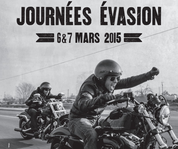Journées Evasion chez Harley-Davidson ce week-end.