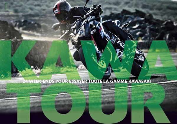 Profitez du Kawasaki Tour ce week-end à Paris.