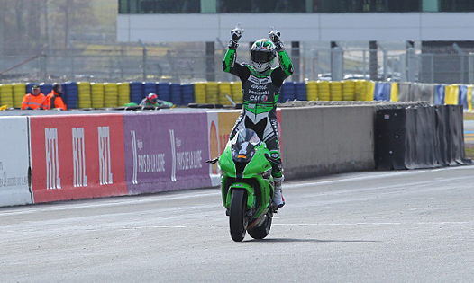 FSBK / Le Mans - Doublé Leblanc.