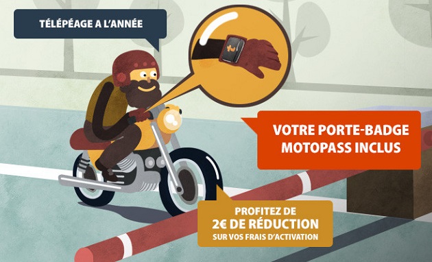 Easytrip lance une offre télépéage spéciale motards.