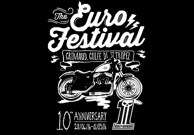 30 000 motos à l'Eurofestival Harley-Davidson de Grimaud.