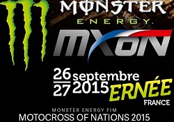 L'équipe de France du Motocross des Nations en stage à Ernée.