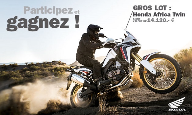 Gagnez la nouvelle Africa Twin avec Louis-Moto.