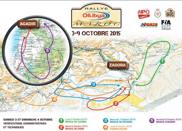 Départ imminent pour le Rallye du Maroc.