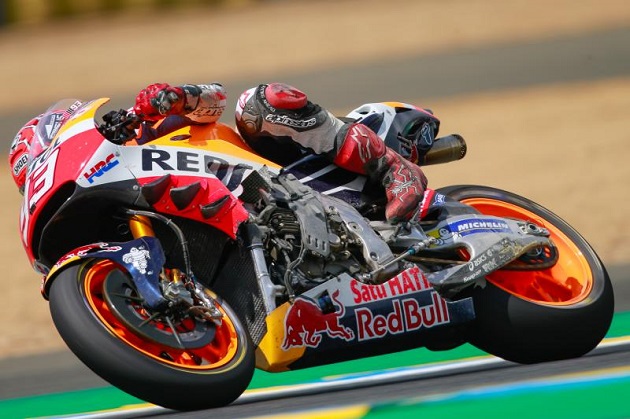 MotoGP - Doublé Yamaha sur un GP de France de folie ! Márquez au tapis.
