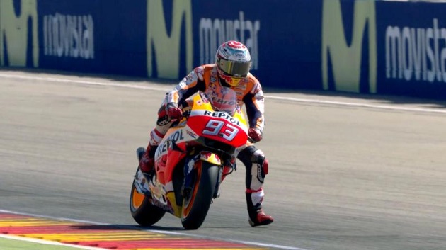MotoGP / Aragon - Sixième pole de la saison pour Márquez.