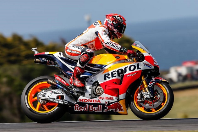 MotoGP / Phillip Island - Huitième pole de l'année pour Márquez.